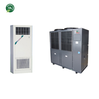 Soplador de aire caliente con pompa de calor de CO2 de 40KW para calefacción de espacios e invernaderos 